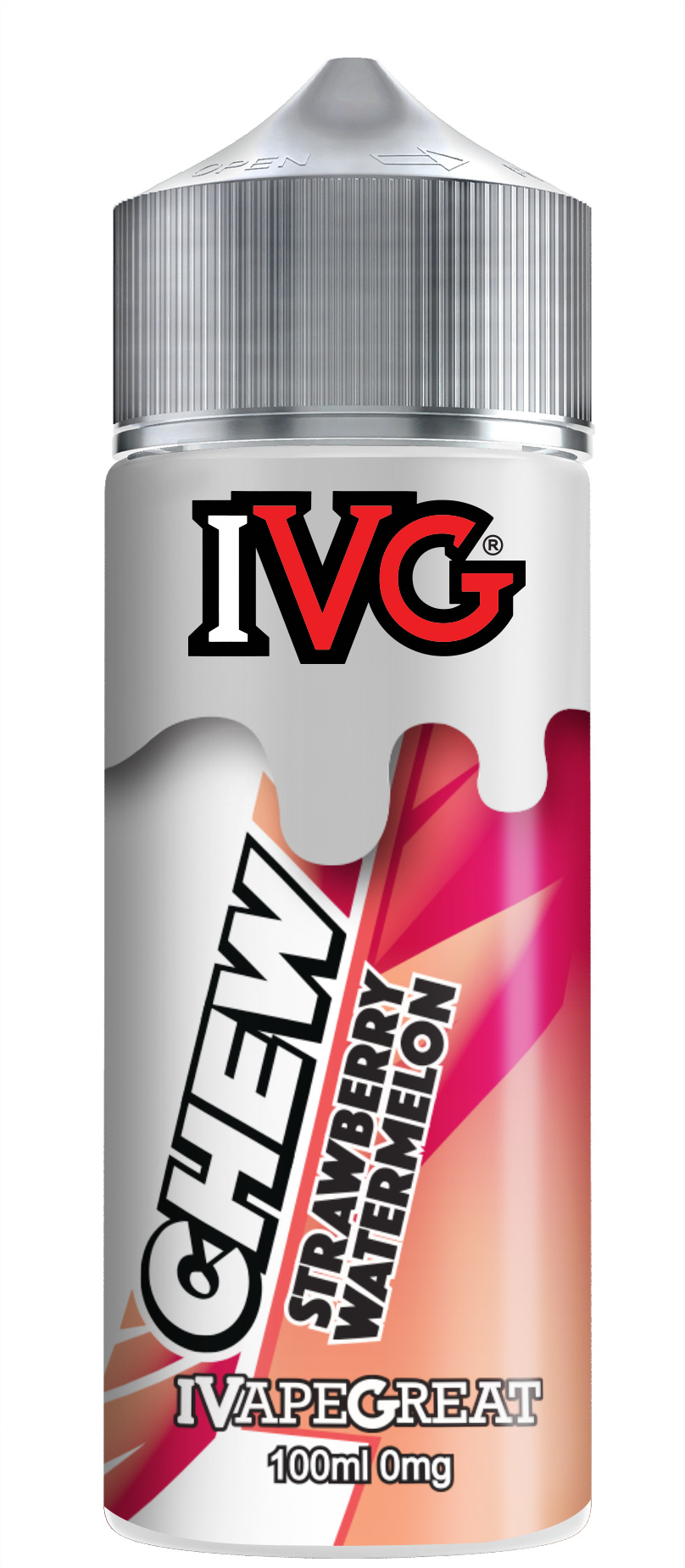I VG | 100ml Shortfill Range | CHEW STRAWBERRY & WATERMELON | 0mg - IFANCYONE WHOLESALE