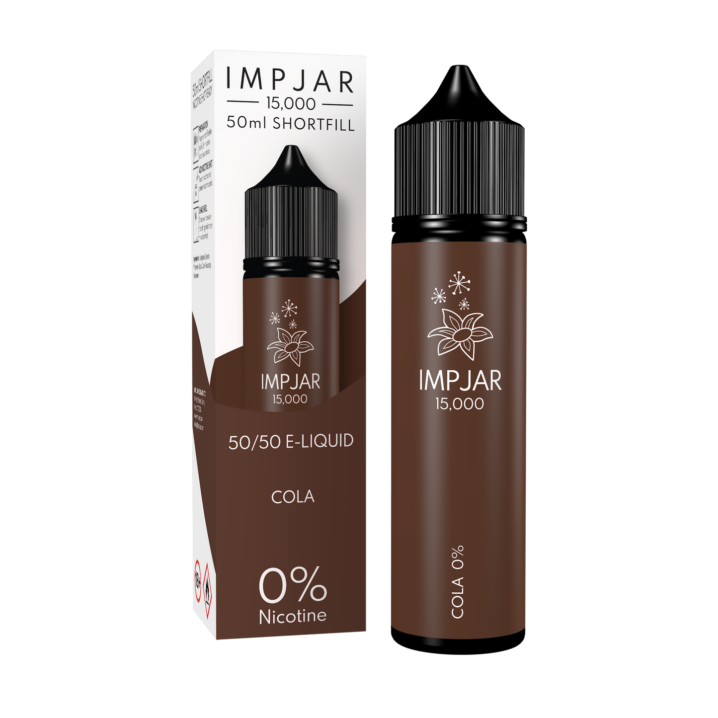 Imp Jar | Impjar 15000 | 50ml Shortfill Range | 50:50 VG/PG | 0mg Nicotine | COLA - IFANCYONE WHOLESALE