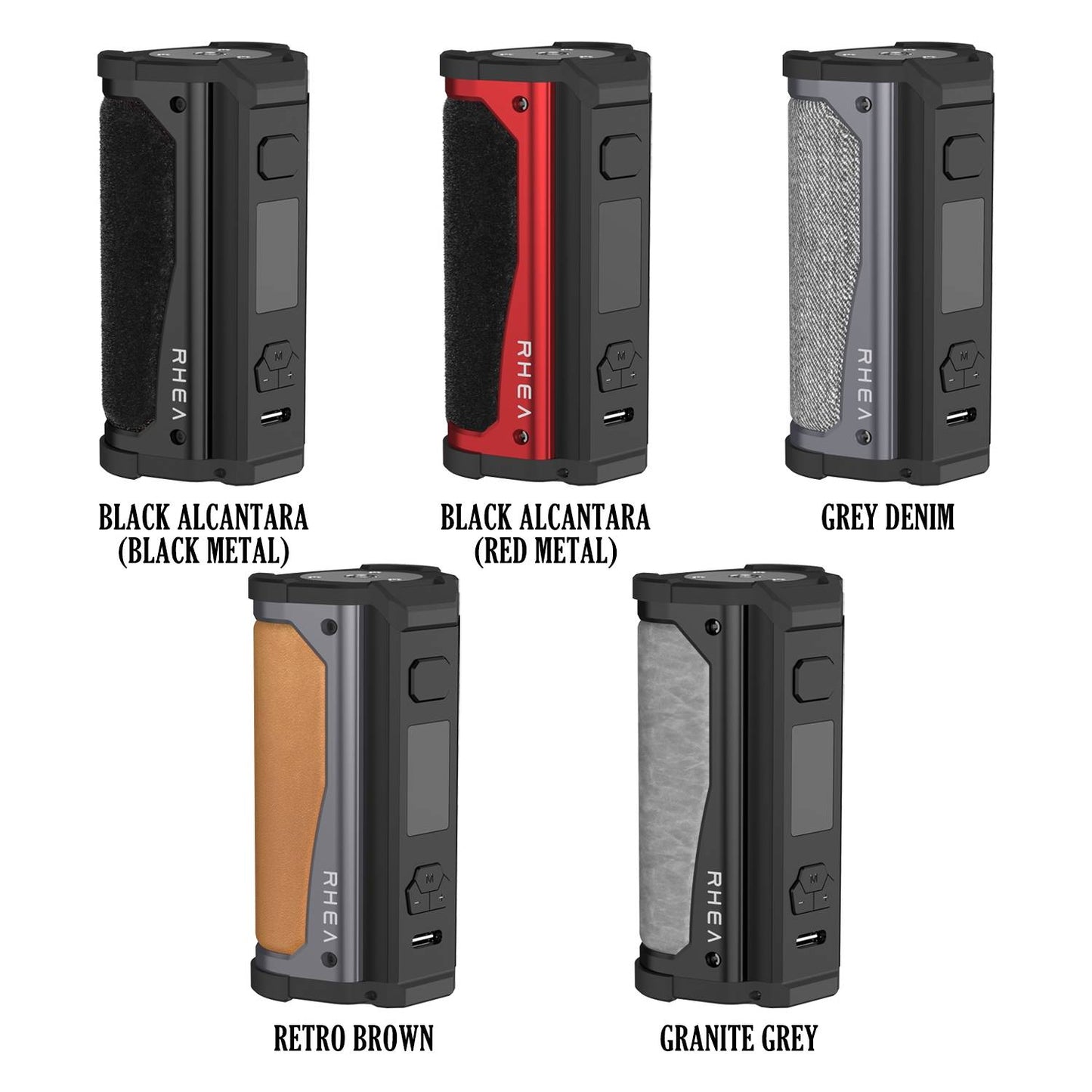 Aspire | RHEA Box Mod | Dual 18650 | 200W