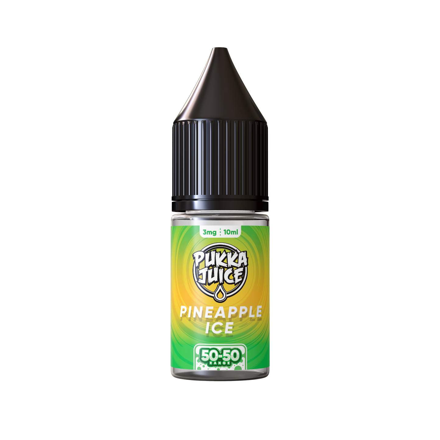 Pukka Juice | 50/50 Range | PINEAPPLE ICE | 10ml TPD Bottles | Various Nicotine Strength - IFANCYONE WHOLESALE
