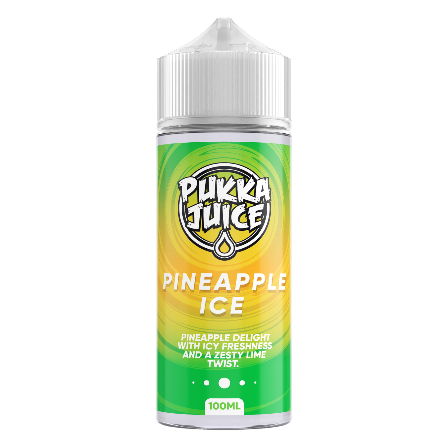 Pukka Juice | 100ml Shortfill Range | PINEAPPLE ICE | 0mg - IFANCYONE WHOLESALE