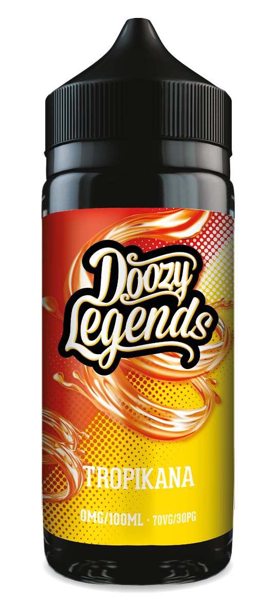 Doozy Vape Co Legends | Tropikana | 100ml Shortfill | 0mg - IFANCYONE WHOLESALE
