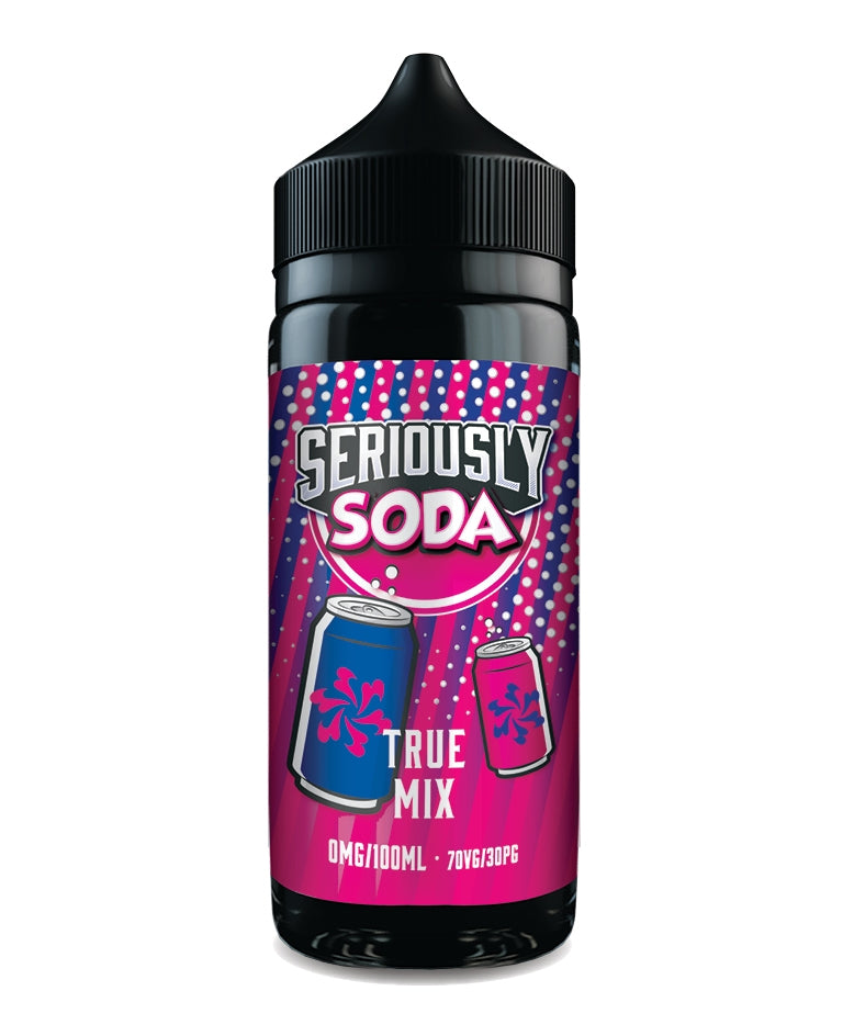 Seriously Soda by Doozy Vape Co | Iron Tru / Ayn Tru | 100ml Shortfill | 0mg - IFANCYONE WHOLESALE