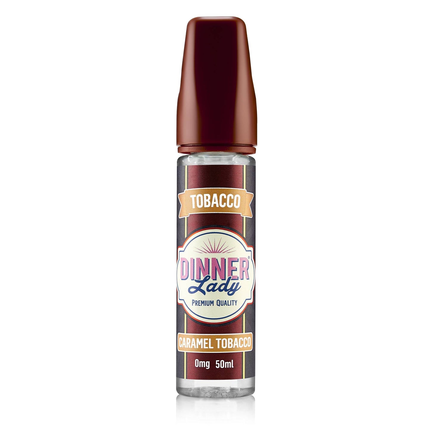 Dinner Lady Tobacco | Caramel Tobacco | 50ml Shortfill | 0mg - IFANCYONE WHOLESALE