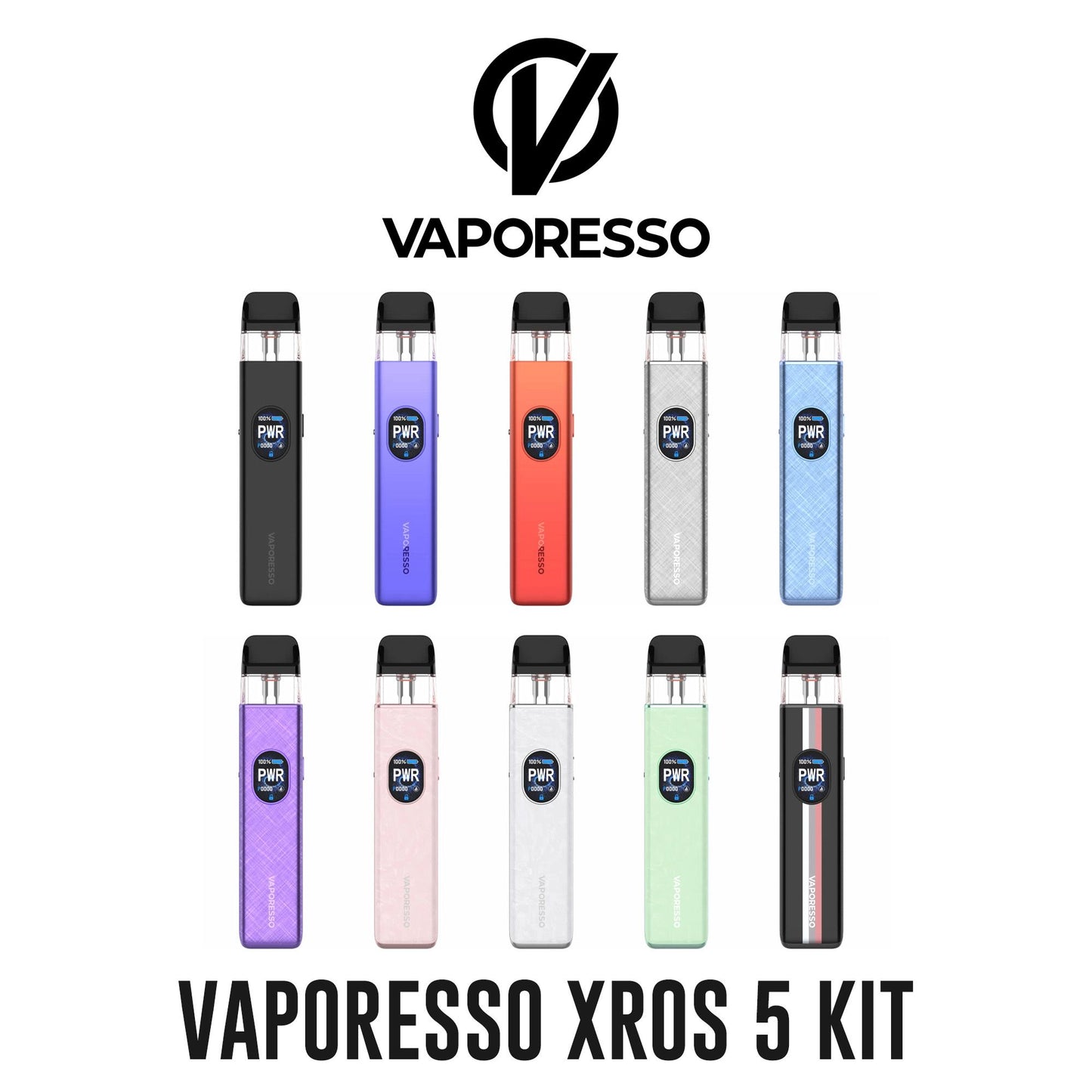 Vaporesso | XROS 5 Pod Vape Kit | 1500mAh | 30W | Corex 3.0 Technology