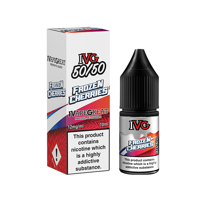 I VG 50/50 E-Liquids - FROZEN CHERRIES - 10ml Single - Various Nicotine Strengths - IFANCYONE WHOLESALE