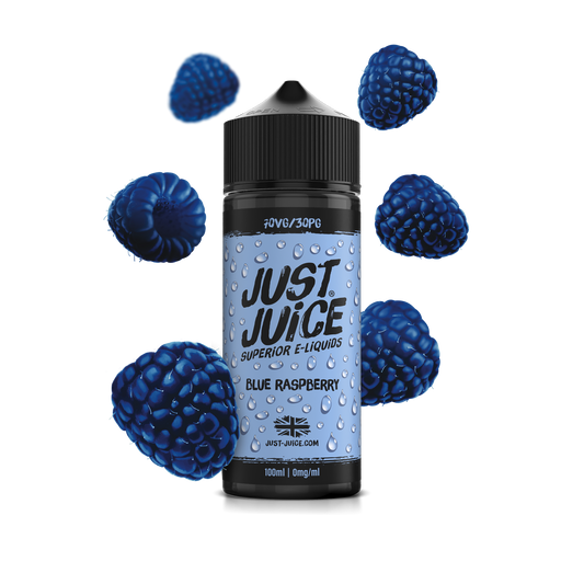 Just Juice | 100ml Shortfill Range | ICONIC FRUITS | BLUE RASPBERRY | 0mg - IFANCYONE WHOLESALE