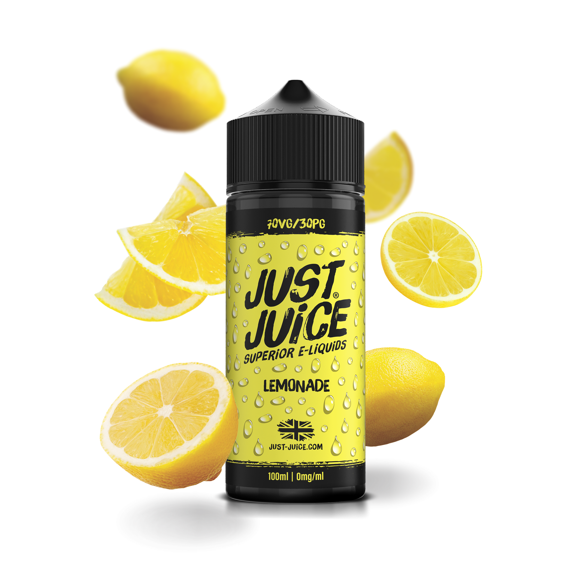 Just Juice | 100ml Shortfill Range | ICONIC FRUITS | LEMONADE | 0mg - IFANCYONE WHOLESALE