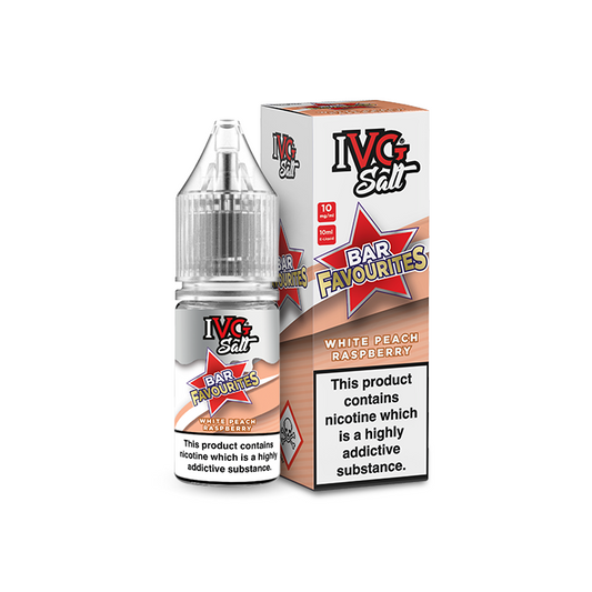 I VG Bar Favourites | 10ml Single | Sour Raspberry Pom | 10mg / 20mg Nicotine Salt E-Liquid