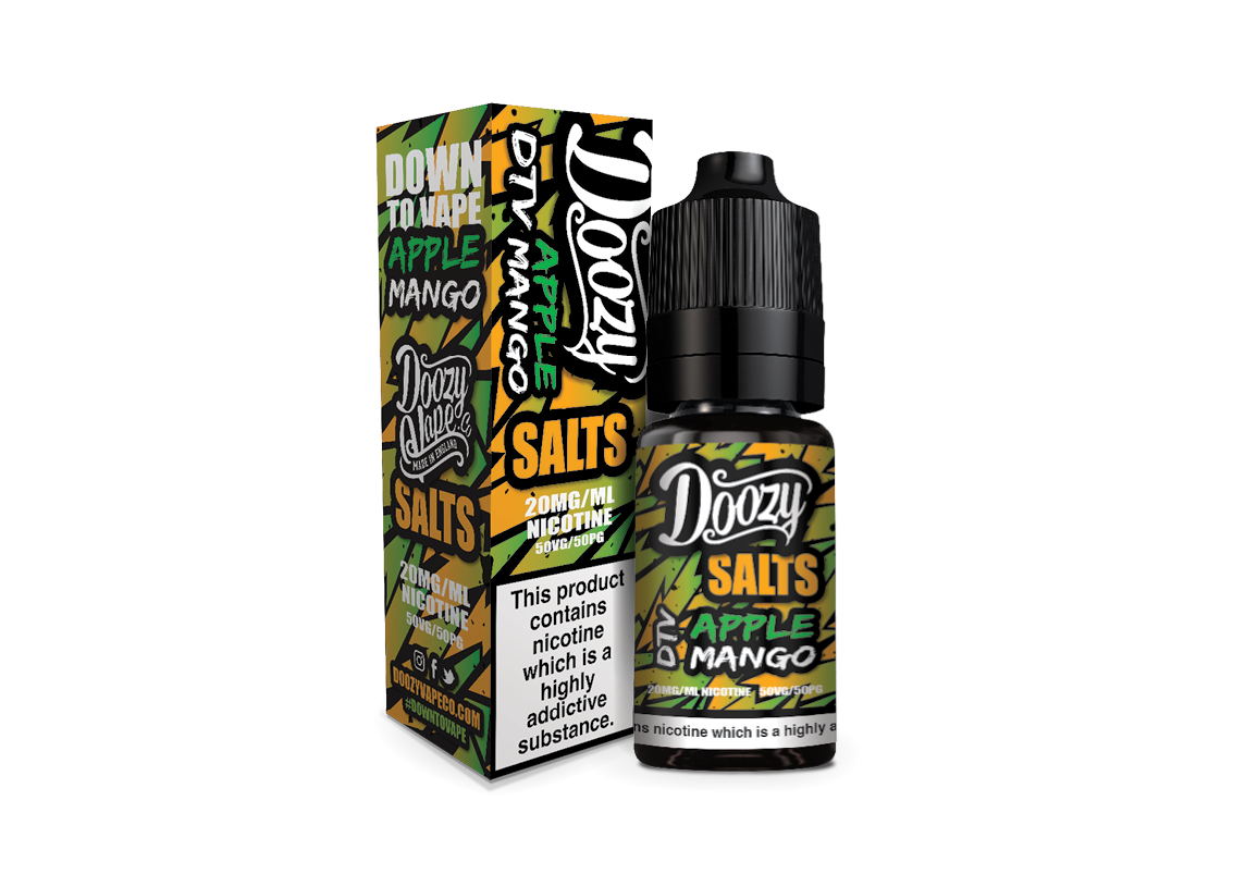 Doozy Salts | Apple Mango | 10ml Single | 10mg / 20mg Nicotine Salt