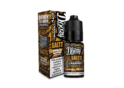 Doozy Salts | Caramel Tobacco | 10ml Single | 10mg / 20mg Nicotine Salt