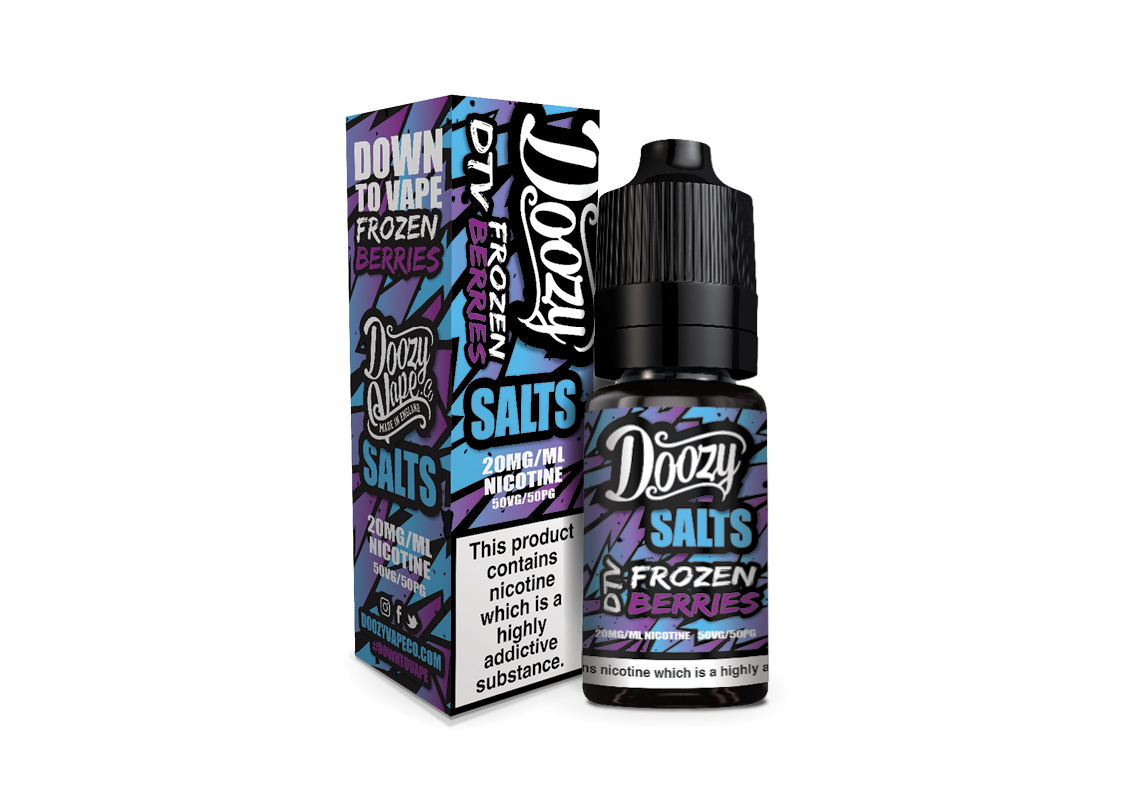 Doozy Salts | Frozen Berries | 10ml Single | 10mg / 20mg Nicotine Salt