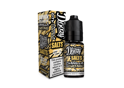 Doozy Salts - Vanilla Custard 10ml - 20mg Nic Salts - 10ml Single