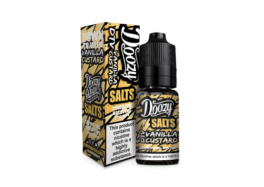 Doozy Salts - Vanilla Custard 10ml - 20mg Nic Salts - 10ml Single - IFANCYONE WHOLESALE