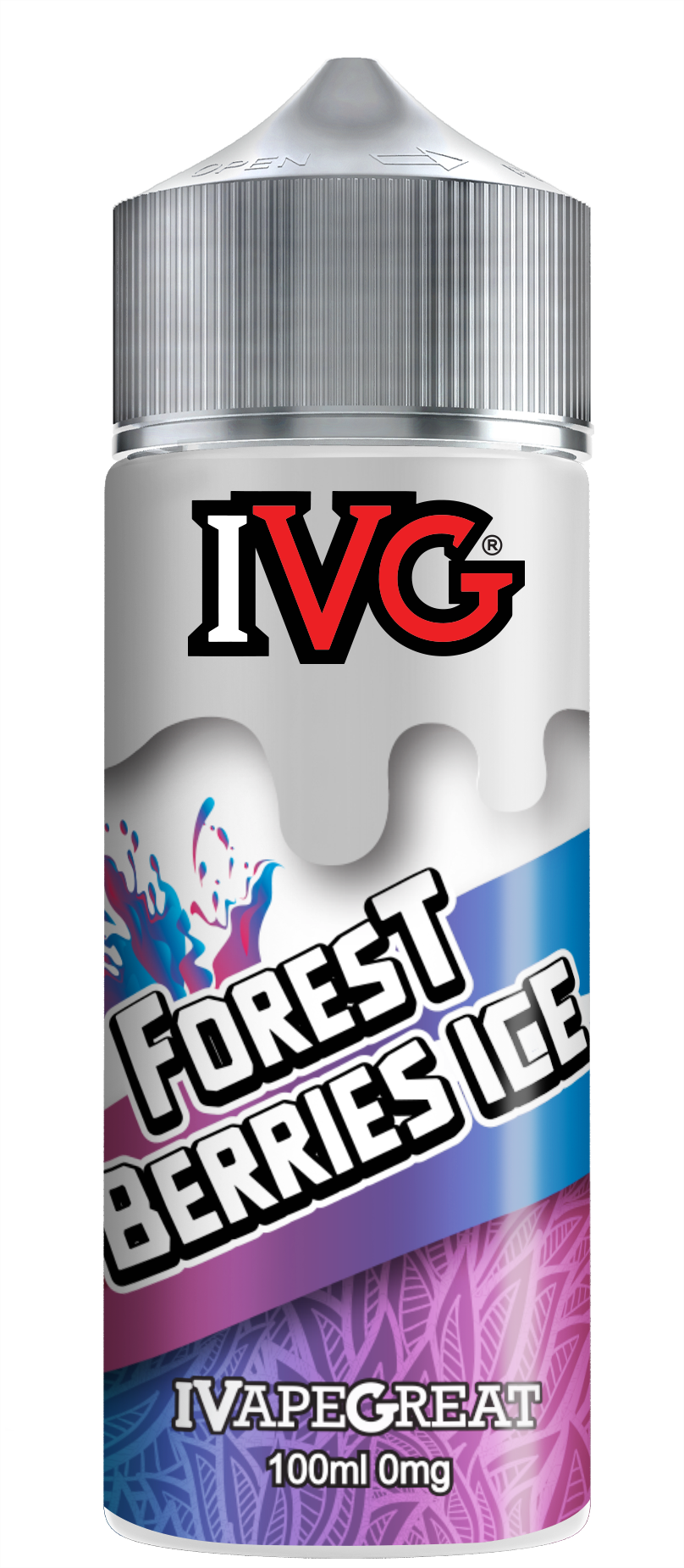 I VG | 100ml Shortfill Range | FOREST BERRIES ICE | 0mg - IFANCYONE WHOLESALE