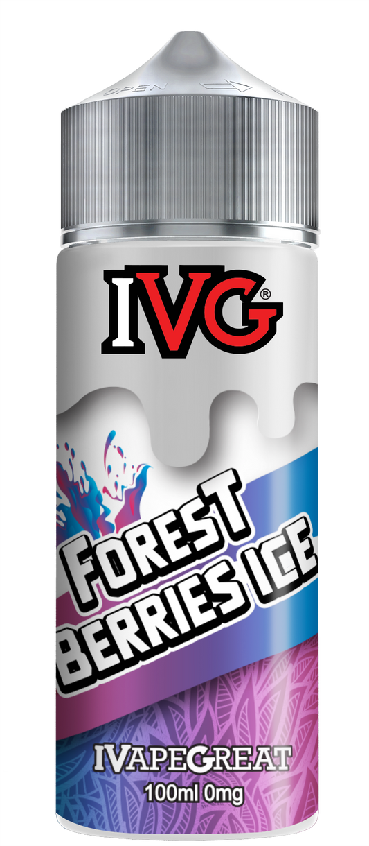I VG | 100ml Shortfill Range | FOREST BERRIES ICE | 0mg - IFANCYONE WHOLESALE
