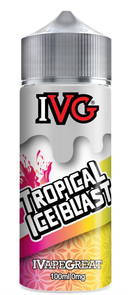 I VG | 100ml Shortfill Range | TROPICAL ICE BLAST | 0mg - IFANCYONE WHOLESALE