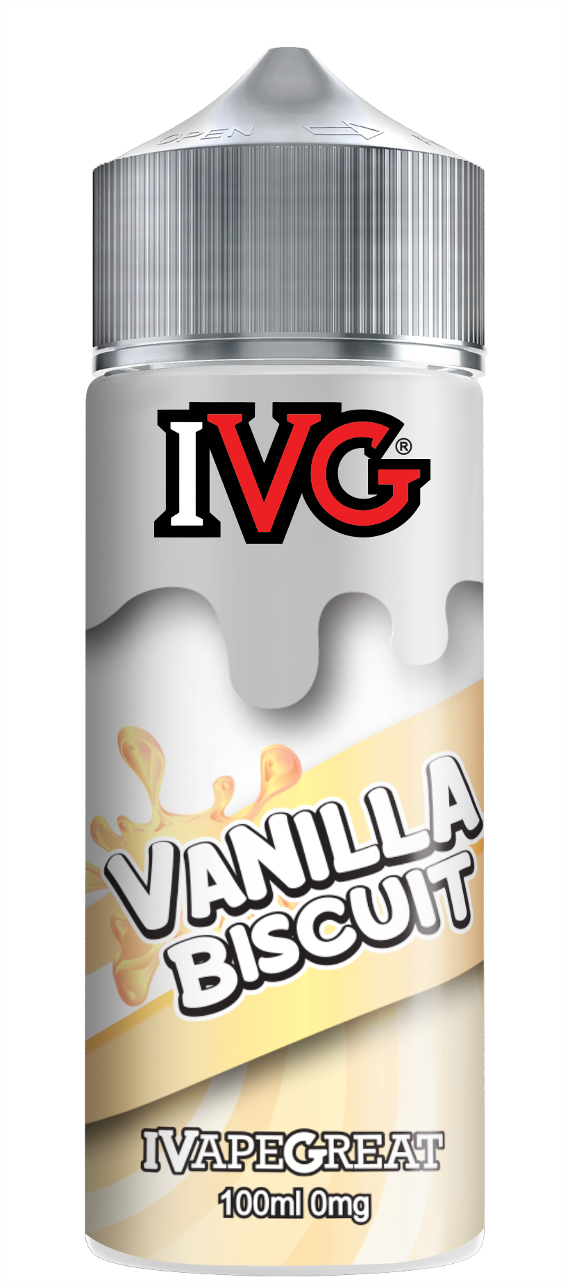I VG | 100ml Shortfill Range | VANILLA BISCUIT | 0mg - IFANCYONE WHOLESALE