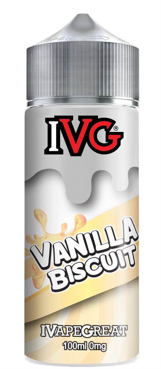 I VG | 100ml Shortfill Range | VANILLA BISCUIT | 0mg - IFANCYONE WHOLESALE