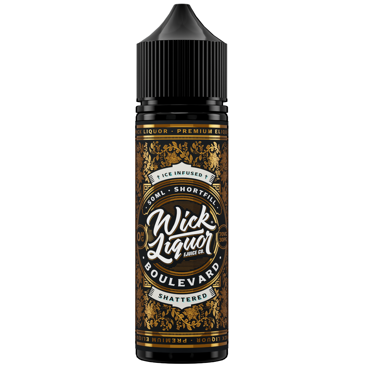 Wick Liquor - Boulevard Shattered Big Block 50ml - IFANCYONE WHOLESALE