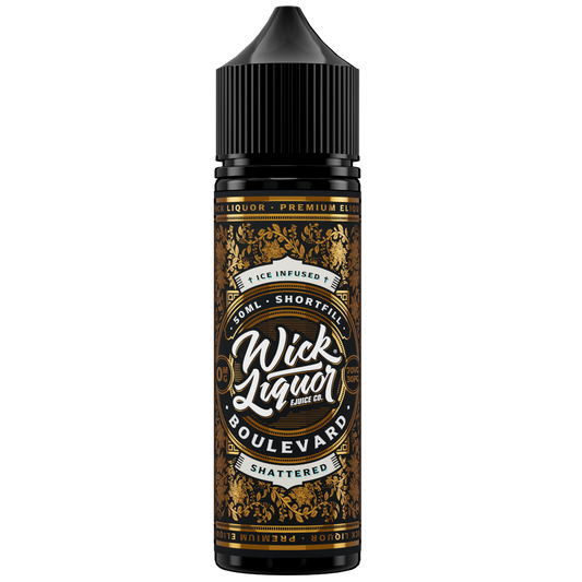 Wick Liquor - Boulevard Shattered Big Block 50ml - IFANCYONE WHOLESALE