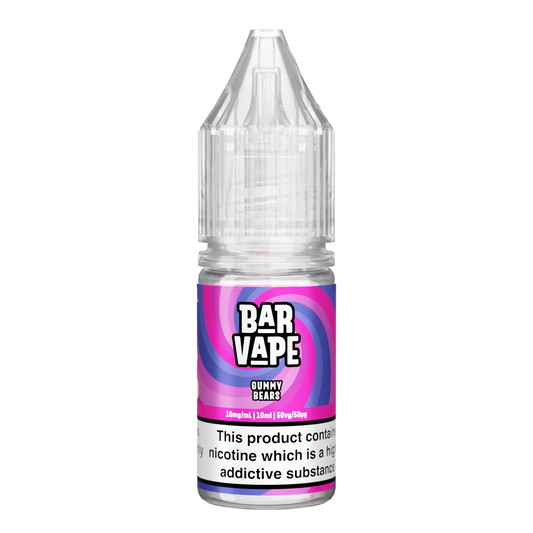 BAR VAPE - GUMMY BEARS - 10ML NIC SALTS