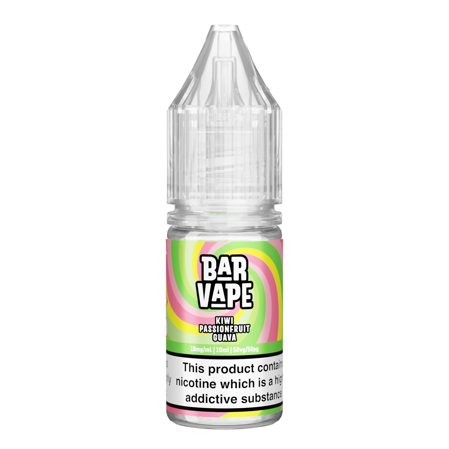 BAR VAPE - KIWI PASSIONFRUIT GUAVA  - 10ML NIC SALTS