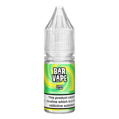 BAR VAPE - LEMON & LIME  - 10ML NIC SALTS