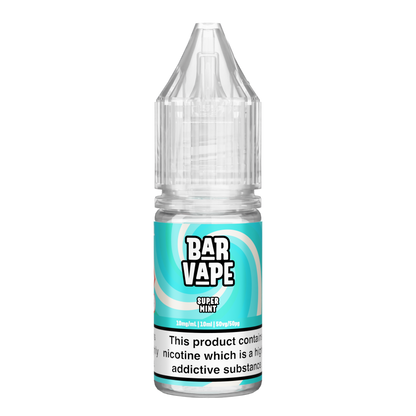 BAR VAPE - SUPER MINT - 10ML NIC SALTS