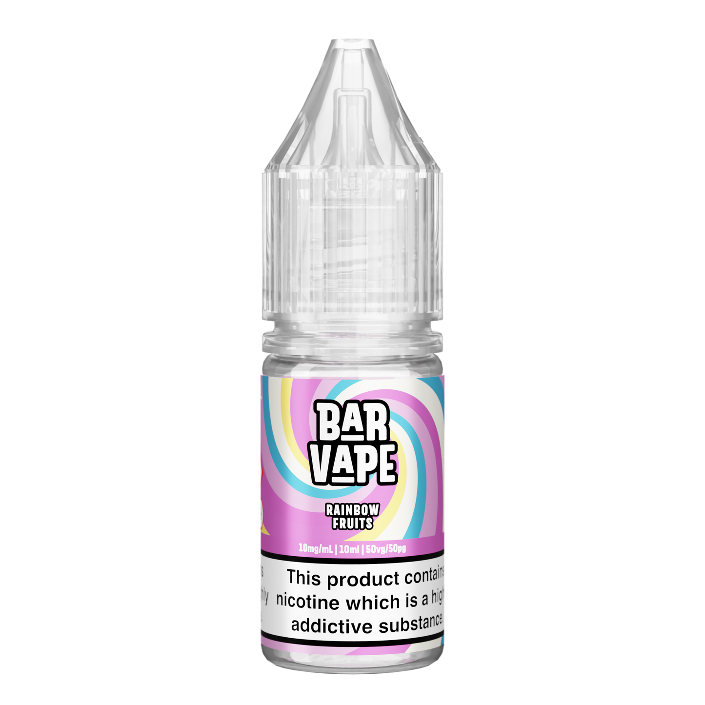 BAR VAPE - RAINBOW FRUITS  - 10ML NIC SALTS