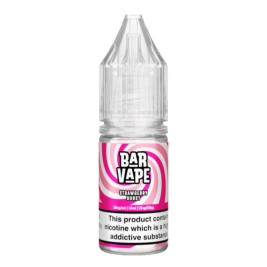 BAR VAPE - STRAWBERRY BURST  - 10ML NIC SALTS