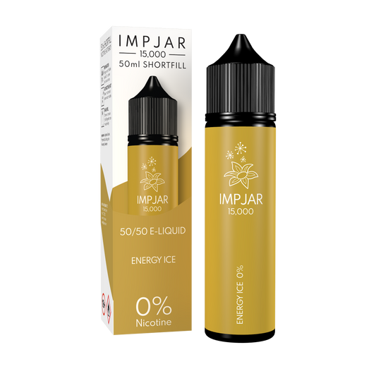 Imp Jar | Impjar 15000 | 50ml Shortfill Range | 50:50 VG/PG | 0mg Nicotine | ENERGY ICE - IFANCYONE WHOLESALE