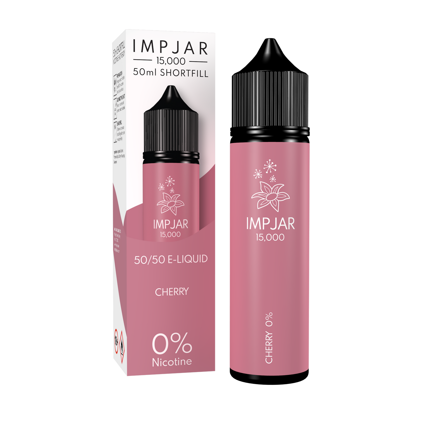 Imp Jar | Impjar 15000 | 50ml Shortfill Range | 50:50 VG/PG | 0mg Nicotine | CHERRY - IFANCYONE WHOLESALE