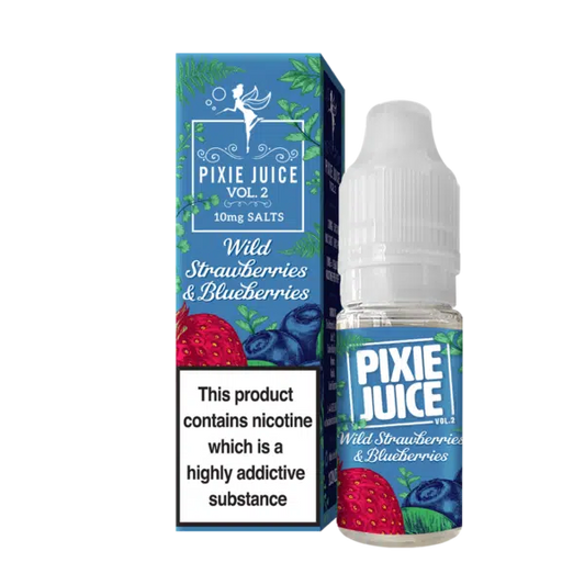 Pixie Juice V2 - 10ml - 10/20mg NS - Wild Strawberries & Blueberries