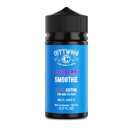 Cuttwood | 150ml Shortfill Range | BLUEBERRY SMOOTHIE | 0mg / ZERO Nicotine - IFANCYONE WHOLESALE