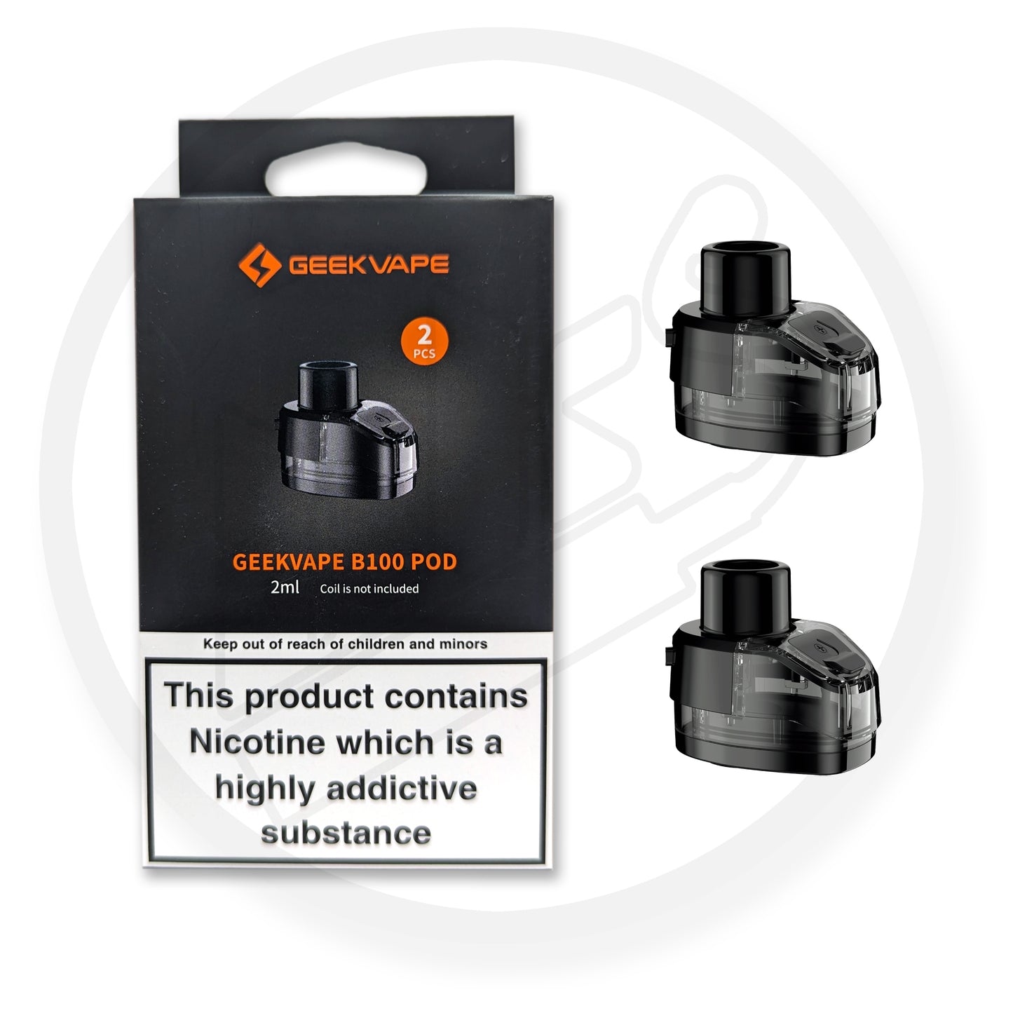 Geek Vape | Aegis Boost Pro 2 / B100 Replacement Pods | 2ml | Pack of 2 - IFANCYONE WHOLESALE