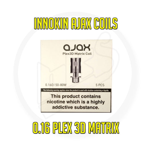 Innokin | AJAX Coils | PLEX 3D MATRIX | Pack of 5 - IFANCYONE WHOLESALE