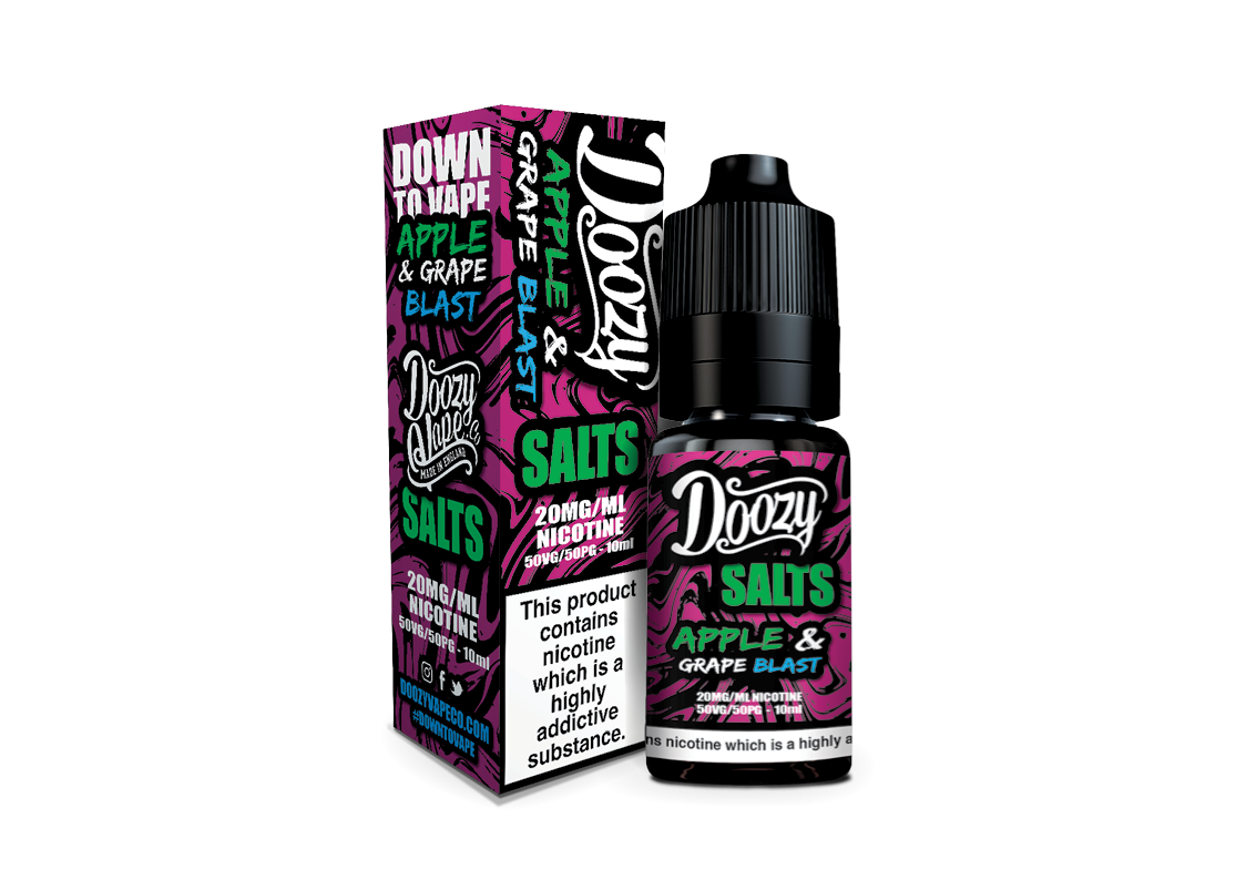 Doozy Salts | Apple & Grape Blast | 10ml Single | 10mg / 20mg Nicotine Salt - IFANCYONE WHOLESALE