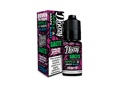 Doozy Salts | Apple & Grape Blast | 10ml Single | 10mg / 20mg Nicotine Salt - IFANCYONE WHOLESALE