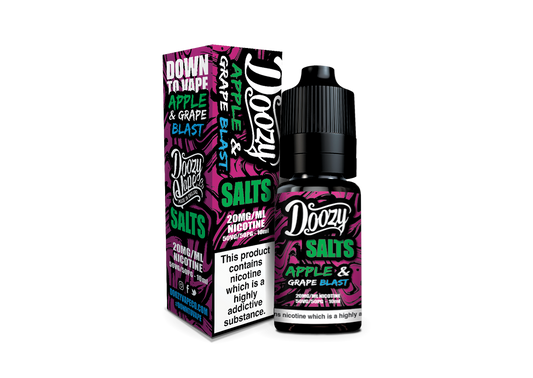 Doozy Salts | Apple & Grape Blast | 10ml Single | 10mg / 20mg Nicotine Salt - IFANCYONE WHOLESALE