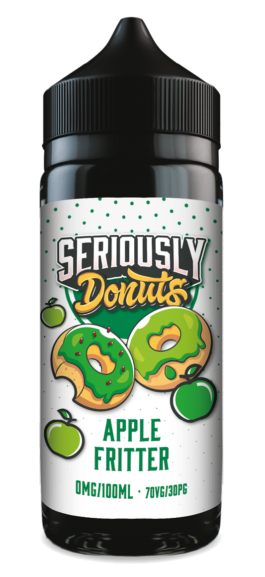 Seriously Donuts by Doozy Vape Co | Apple Fritter | 100ml Shortfill | 0mg - IFANCYONE WHOLESALE