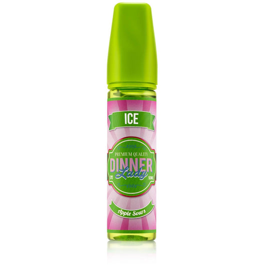 Dinner Lady Ice | Apple Sours | 50ml Shortfill | 0mg - IFANCYONE WHOLESALE