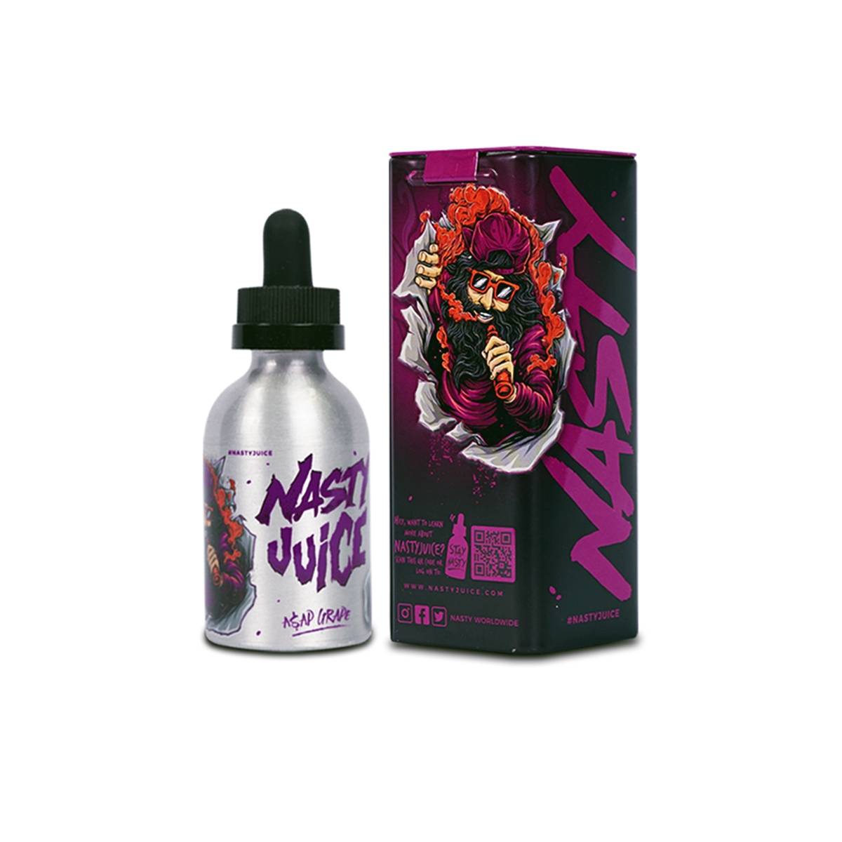 Nasty Juice Fruity | A$AP Grape | 50ml Shortfill | 0mg - IFANCYONE WHOLESALE