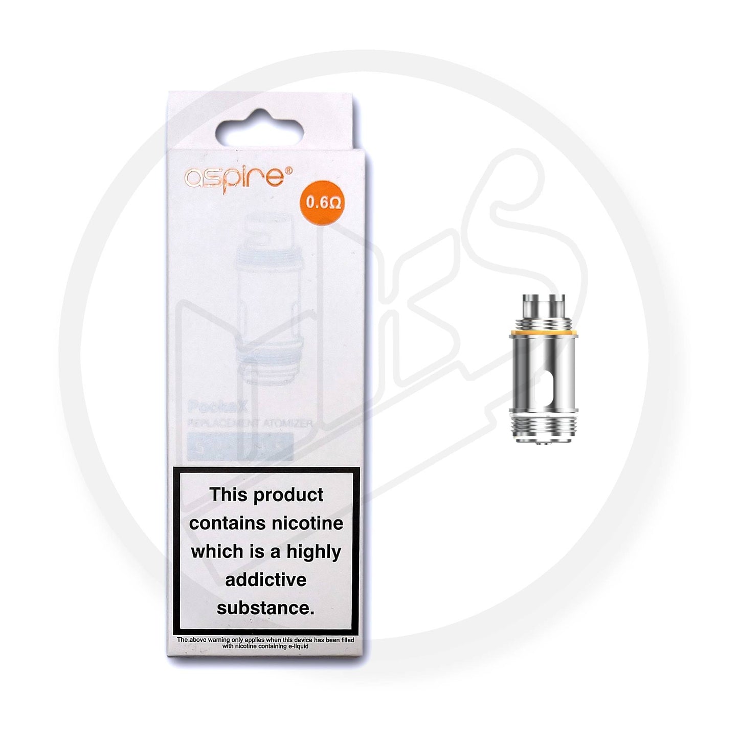 Aspire | PockeX Coils | Pack of 5