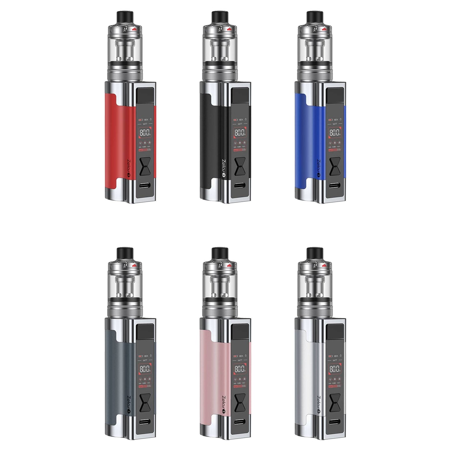 Aspire | Zelos 3 Kit | 80W | 3200mAh | 2ml Nautilus 3 Tank