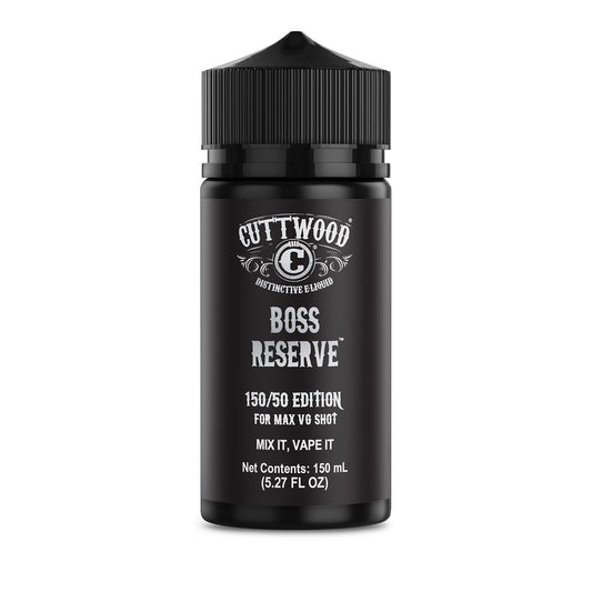 Cuttwood | 150ml Shortfill Range | BOSS RESERVE | 0mg / ZERO Nicotine - IFANCYONE WHOLESALE