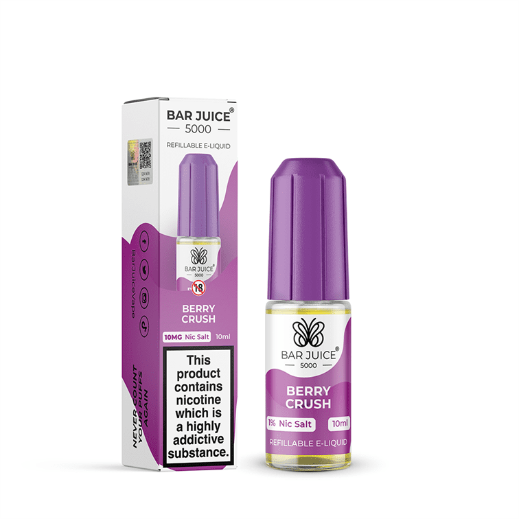 Bar Juice 5000 | 10ml Nicotine Salts Disposable Flavour E-Liquids | 10ml Bottles | 10mg / 20mg Nic Salt