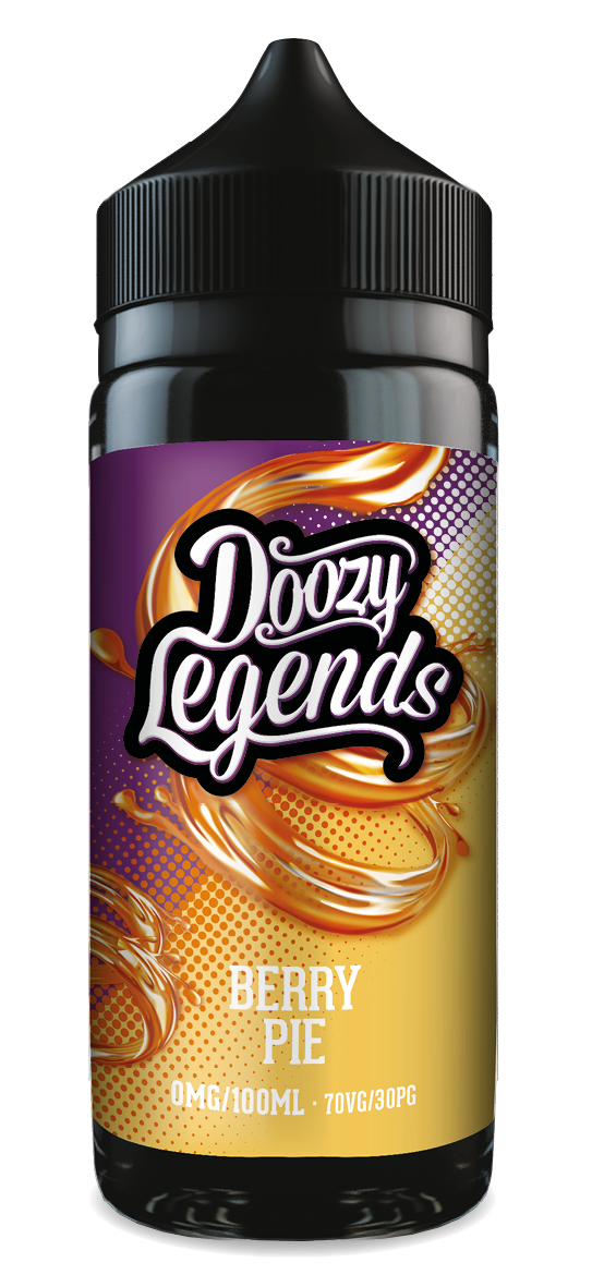 Doozy Vape Co Legends | Berry Pie | 100ml Shortfill | 0mg - IFANCYONE WHOLESALE