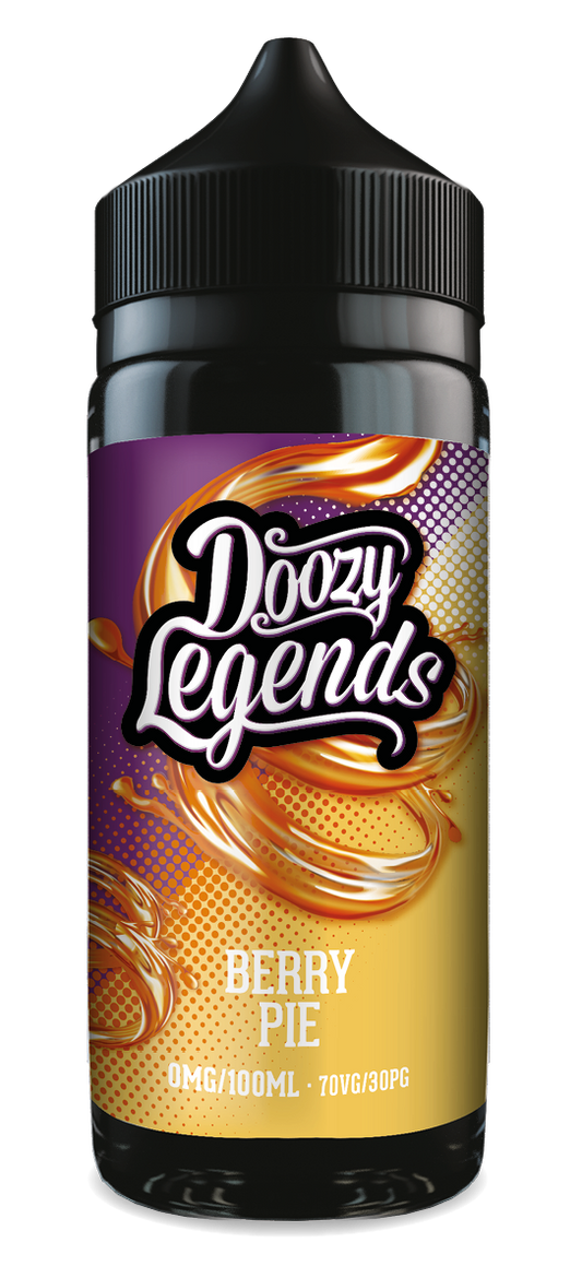 Doozy Vape Co Legends | Berry Pie | 100ml Shortfill | 0mg - IFANCYONE WHOLESALE