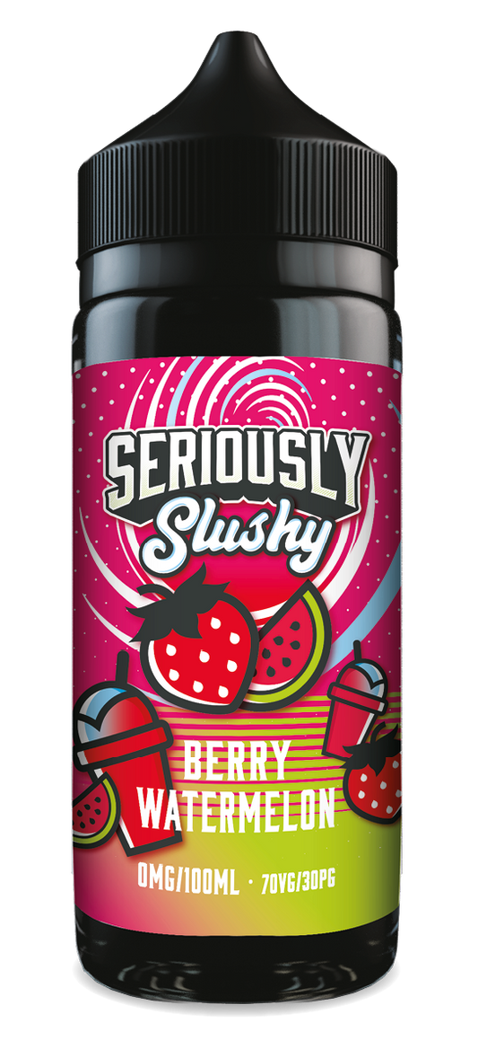 Seriously Slushy by Doozy Vape Co | Berry Watermelon | 100ml Shortfill | 0mg - IFANCYONE WHOLESALE